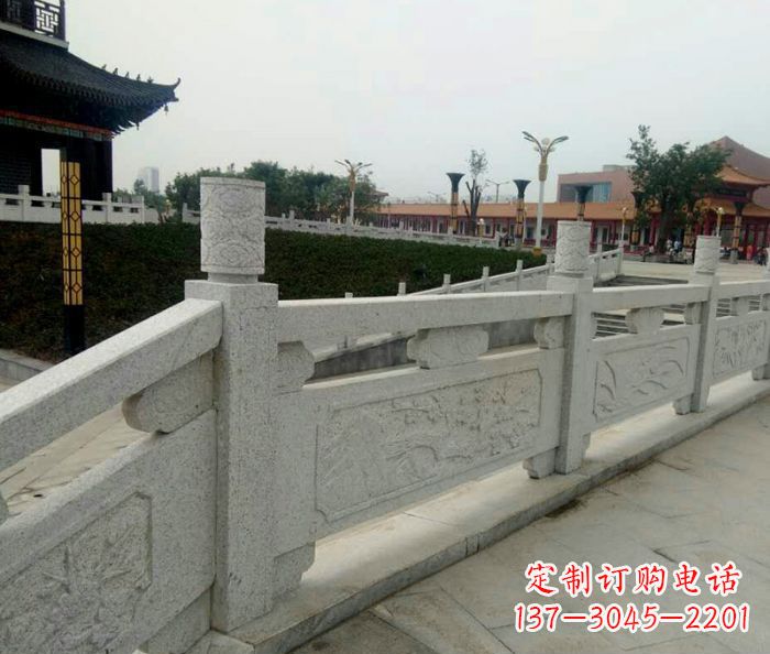 潍坊精美大理石栏板雕塑