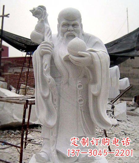潍坊大理石寿星雕塑