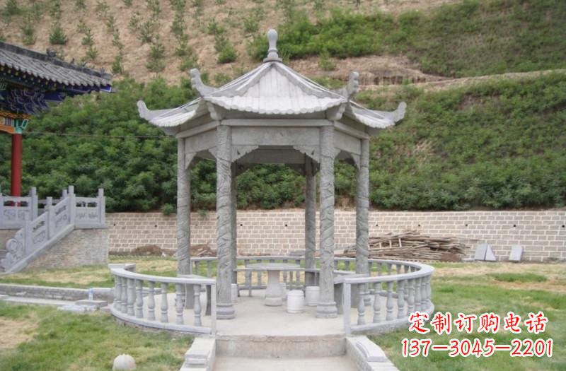 潍坊精美大理石凉亭雕塑