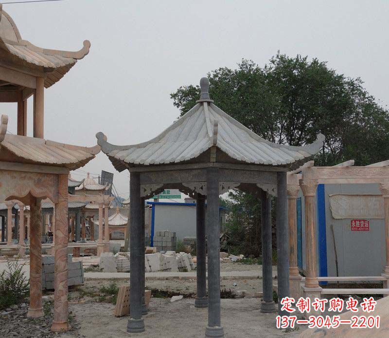 潍坊大理石凉亭精美石雕