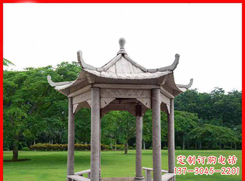 潍坊精致大理石凉亭雕塑