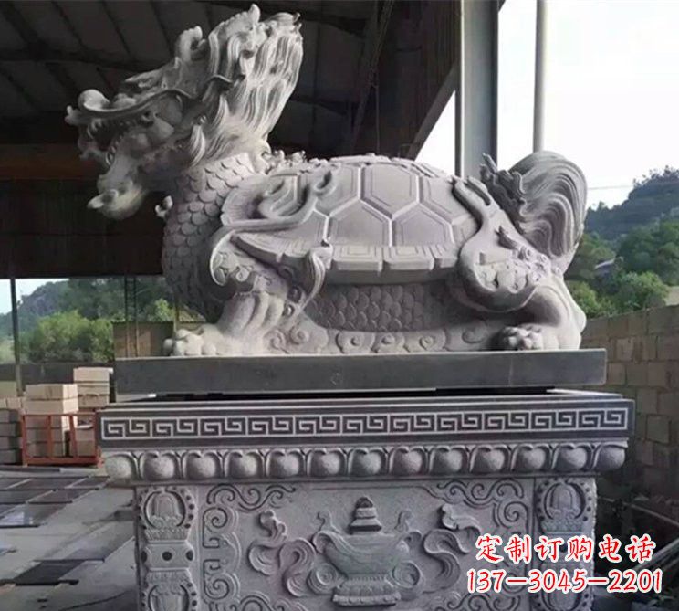 潍坊中领雕塑 | 手工制作大理石龙雕塑