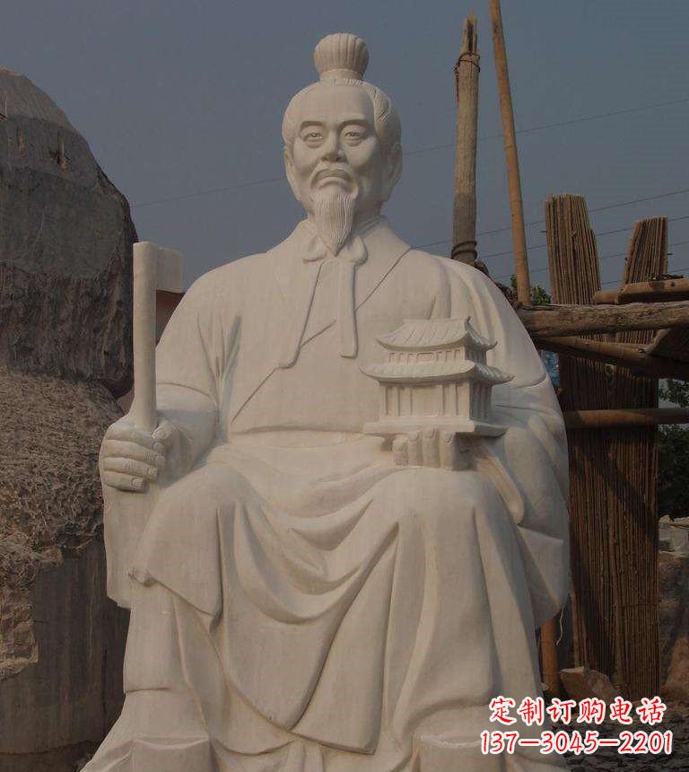潍坊传承古典艺术，精美手工鲁班雕塑