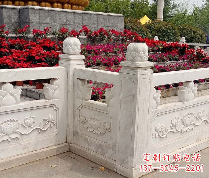 潍坊精美大理石旅游景区石雕栏板