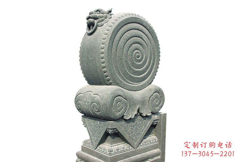 潍坊门墩招财石雕