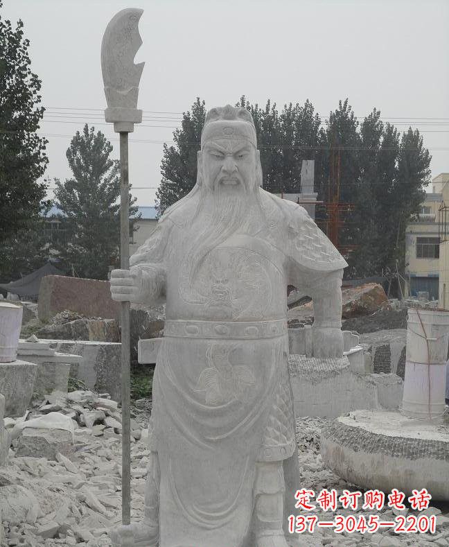 潍坊大理石关公雕塑