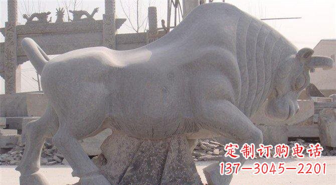 潍坊大理石牛雕塑——让你家里充满独特艺术气息
