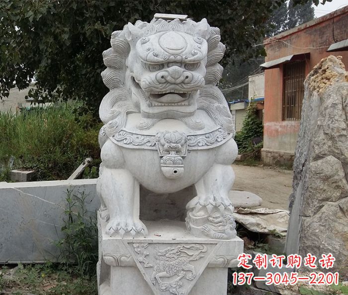 潍坊精美狮子雕塑,拥有震撼心灵的魅力