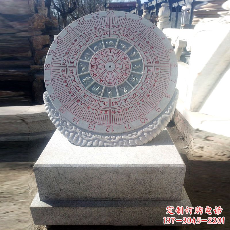 潍坊精美大理石日晷雕塑