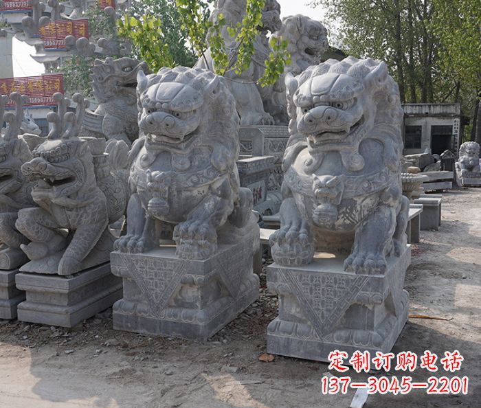 潍坊大理石狮子雕塑