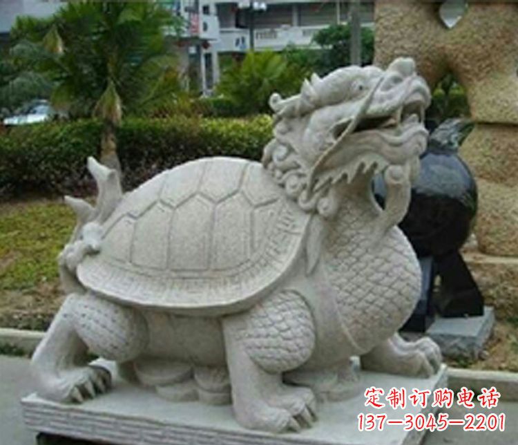 潍坊大理石铜钱龙雕塑