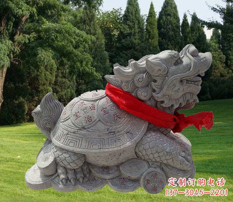 潍坊古典铜质龙雕塑