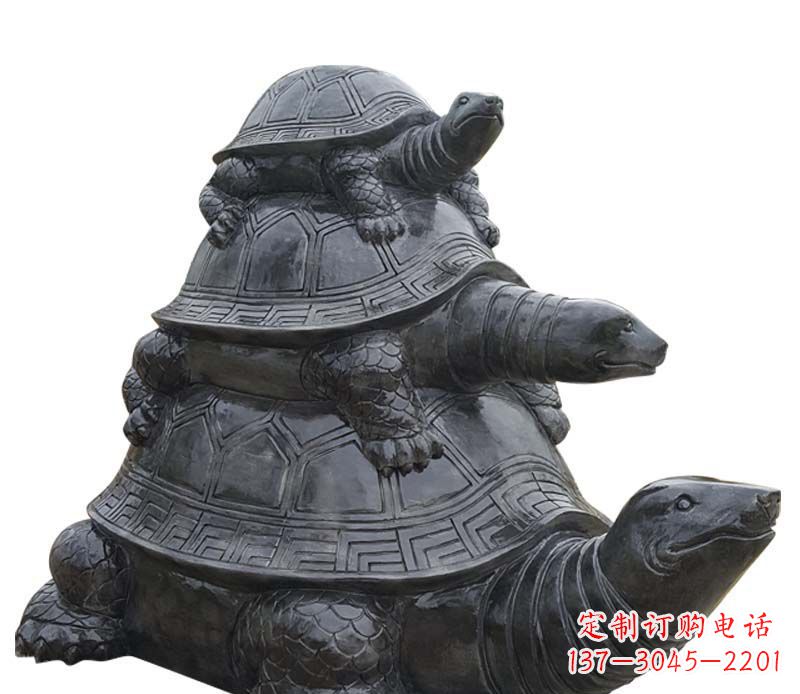 潍坊高品质大理石乌龟母子石雕