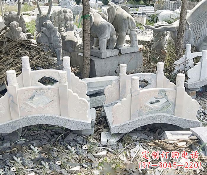 潍坊精美大理石拱桥雕塑
