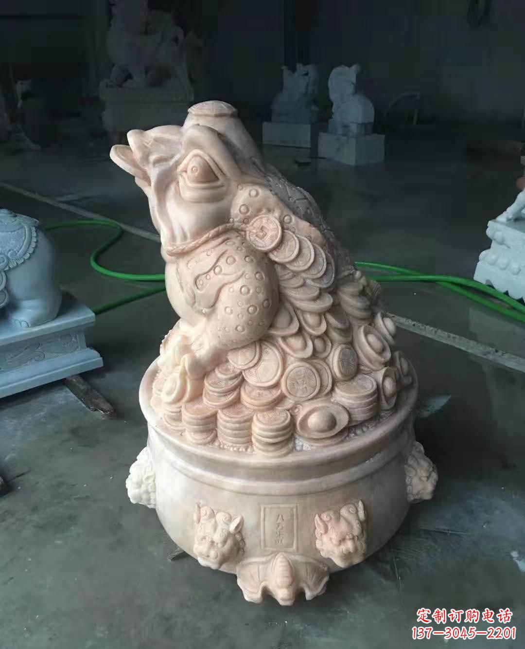 潍坊精致石雕动物雕塑