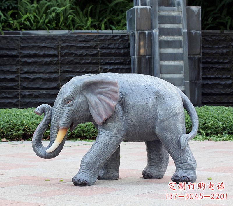 潍坊精美大象石雕