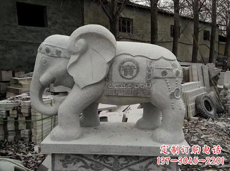 潍坊大象 石雕 古代