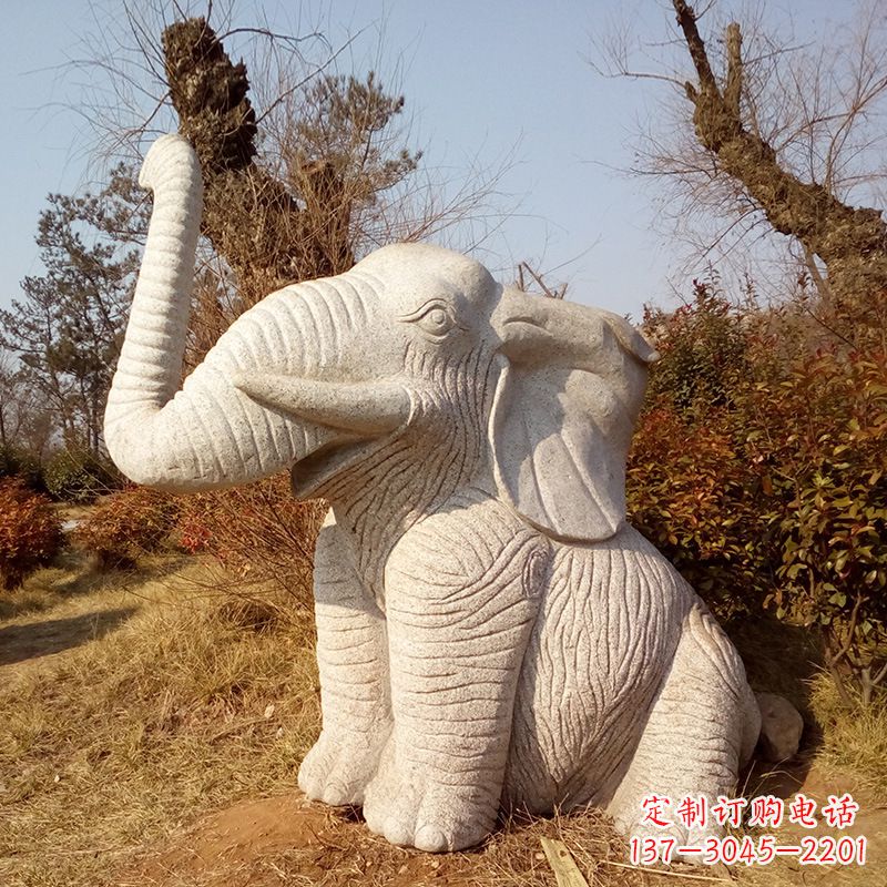 潍坊象征传统文化的大象雕塑