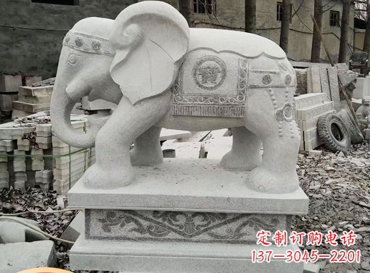 潍坊大象石雕壁画
