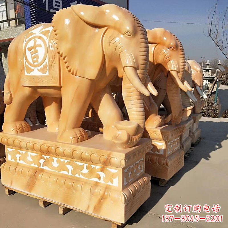潍坊大象石雕风水