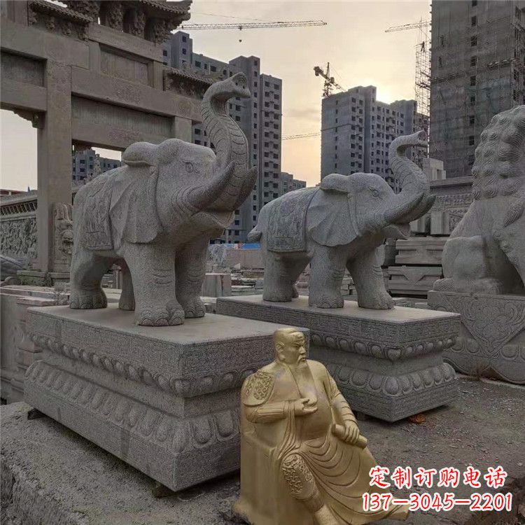 潍坊大象石雕吸水