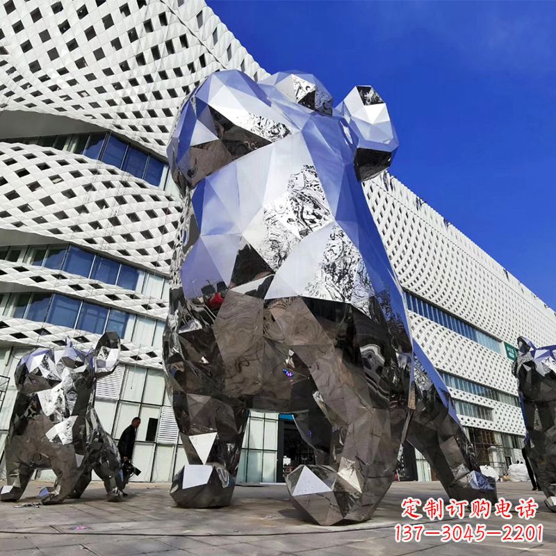 潍坊优雅可爱的面部狗雕塑