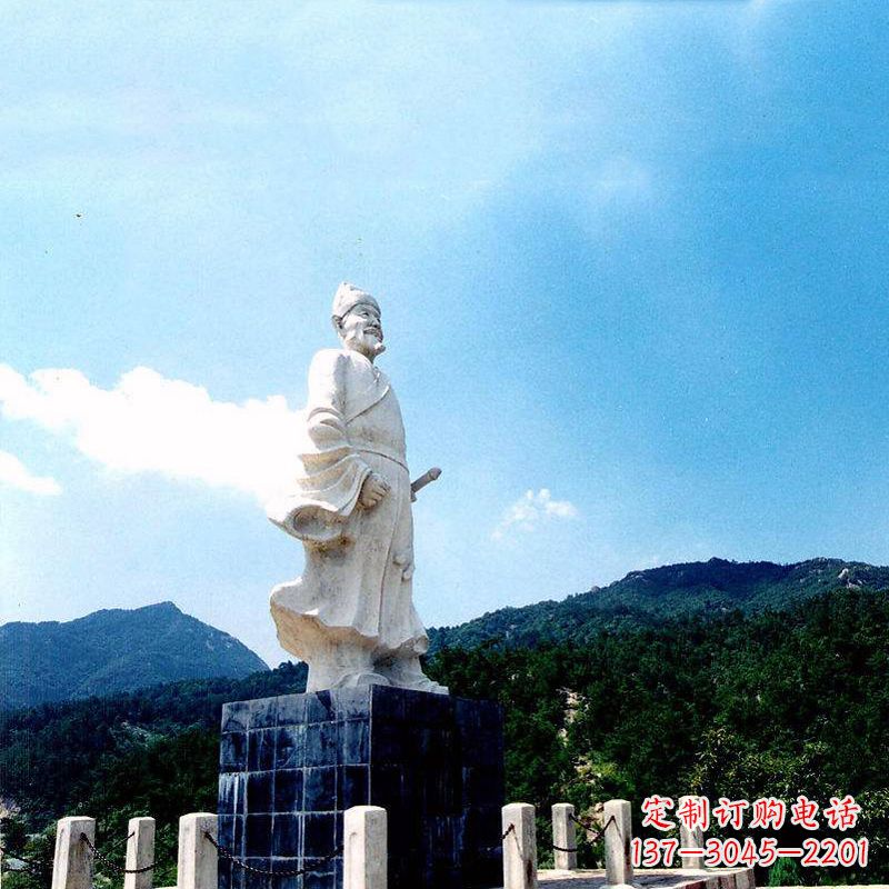 潍坊大型景区历史名人朱元璋石雕塑像