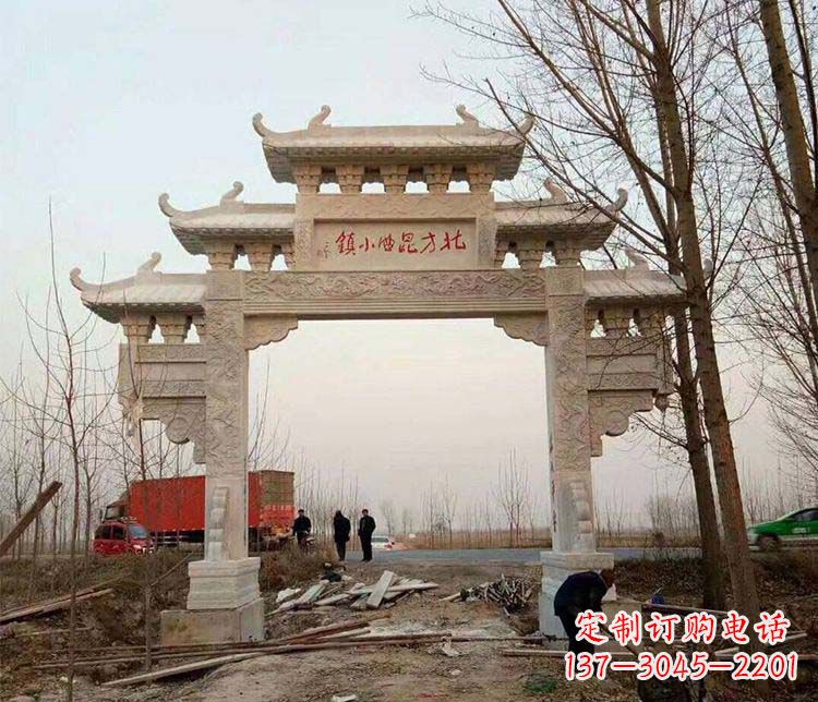 潍坊大理石牌坊石雕