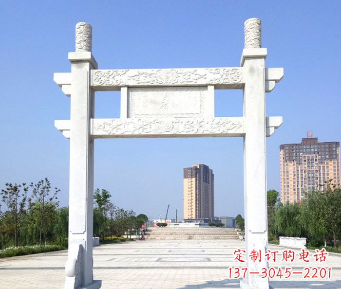 潍坊石牌楼雕塑——精美的浓缩艺术