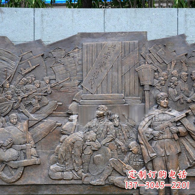 潍坊纪念红军革命人物雕塑