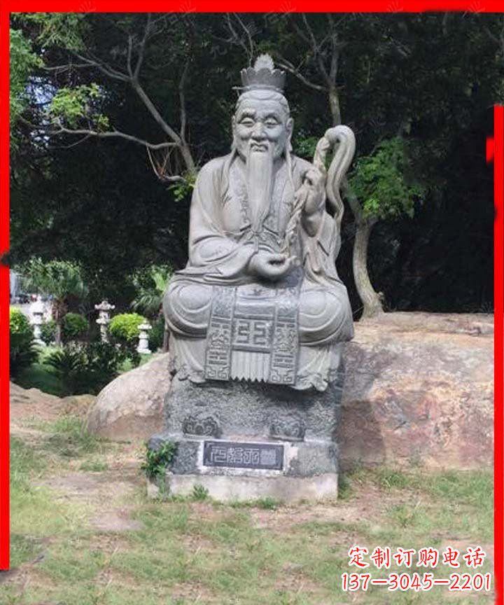 潍坊元始天尊神像石雕