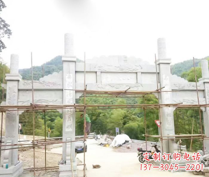 潍坊专业牌坊雕塑定制