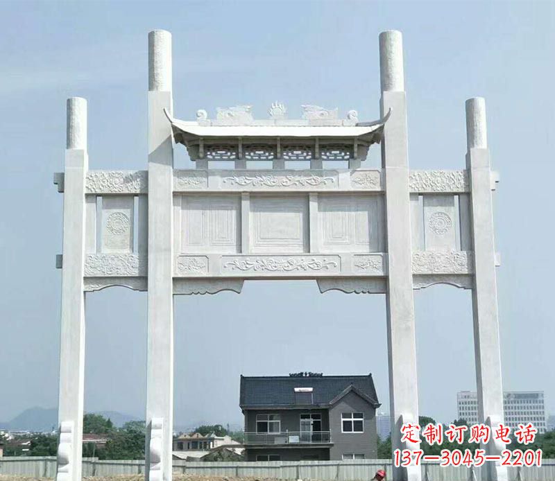 潍坊精美牌坊雕塑