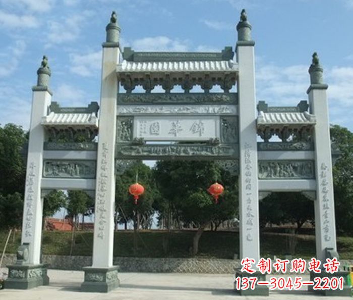 潍坊牌坊雕塑艺术品定制精品