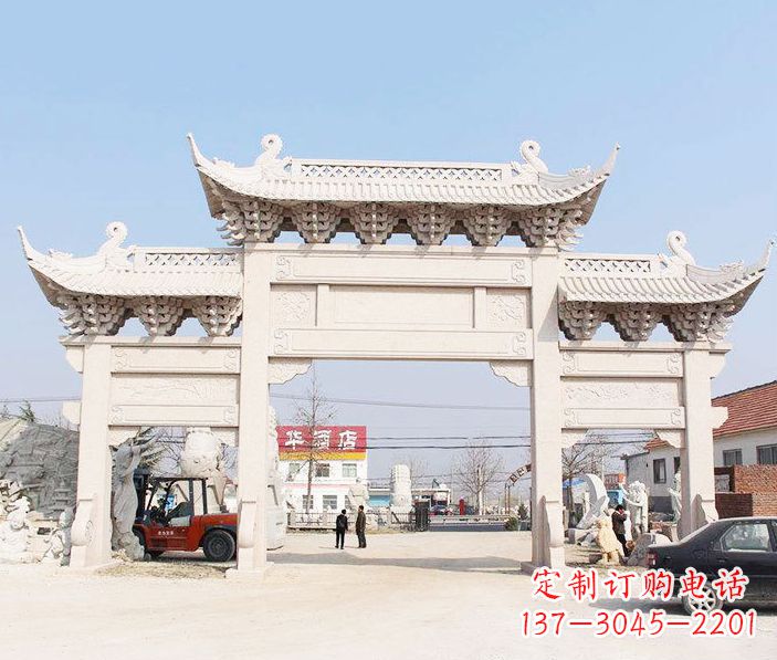 潍坊精美牌坊雕塑