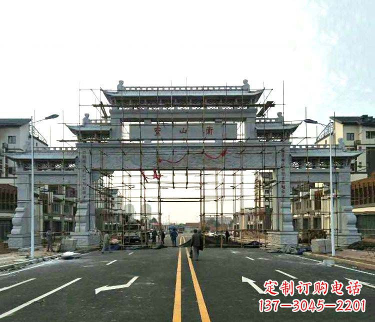 潍坊牌坊石雕——精致细腻，展示正气