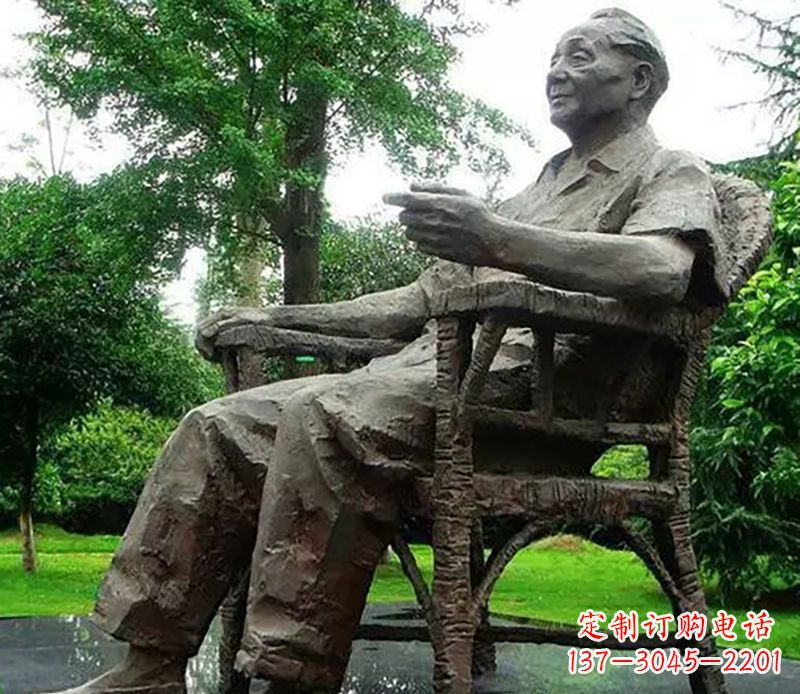 潍坊邓小平伟人公园铜雕—荣耀家乡,让历史永生