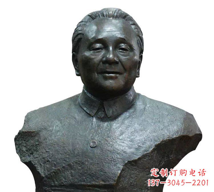 潍坊伟大领袖邓小平胸像铜雕