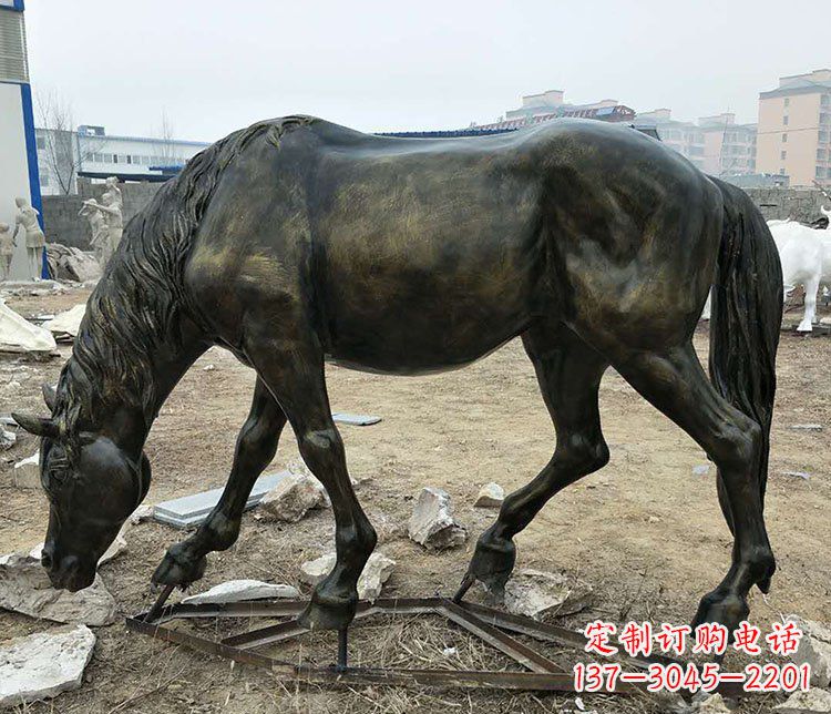 潍坊活力玻璃钢仿铜动物雕塑