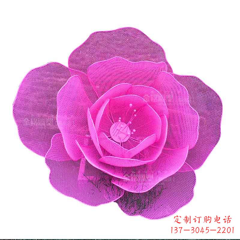 潍坊精美玫瑰金属雕塑