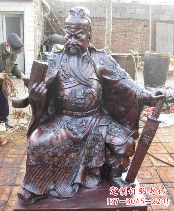 潍坊关公铜雕——象征着一份久远精神的传承