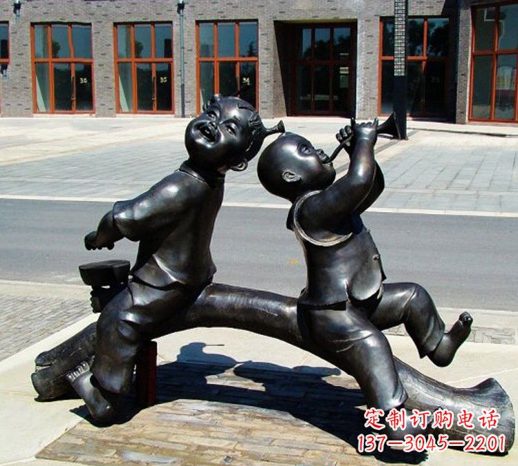 潍坊铜雕童趣,引领儿童童趣生活