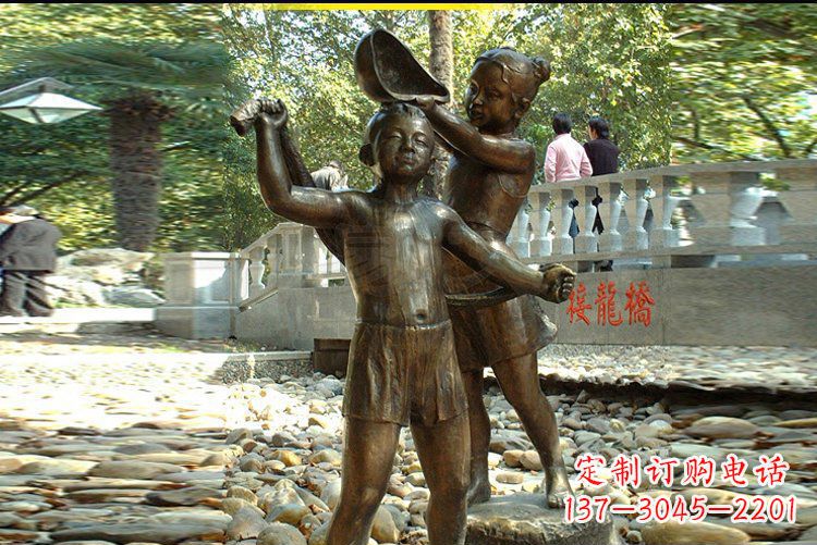 潍坊优雅可爱的儿童雕塑