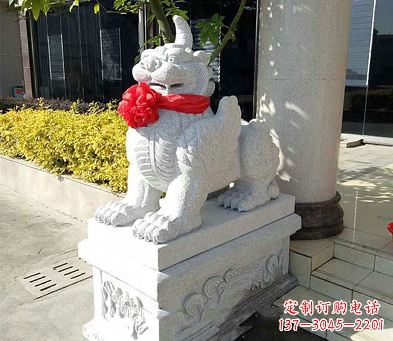 潍坊优雅的独角兽雕塑
