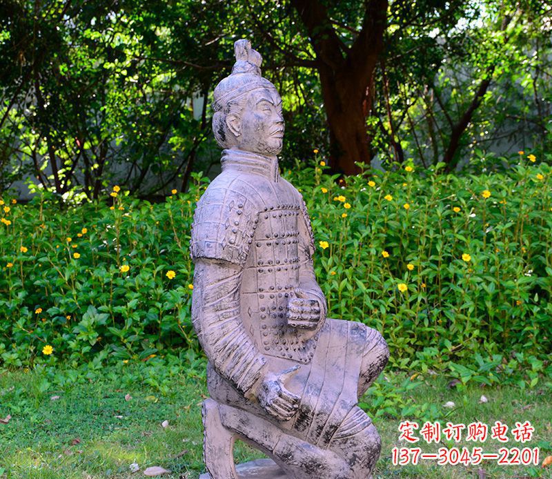 潍坊传统文化经典--仿古兵马俑雕塑