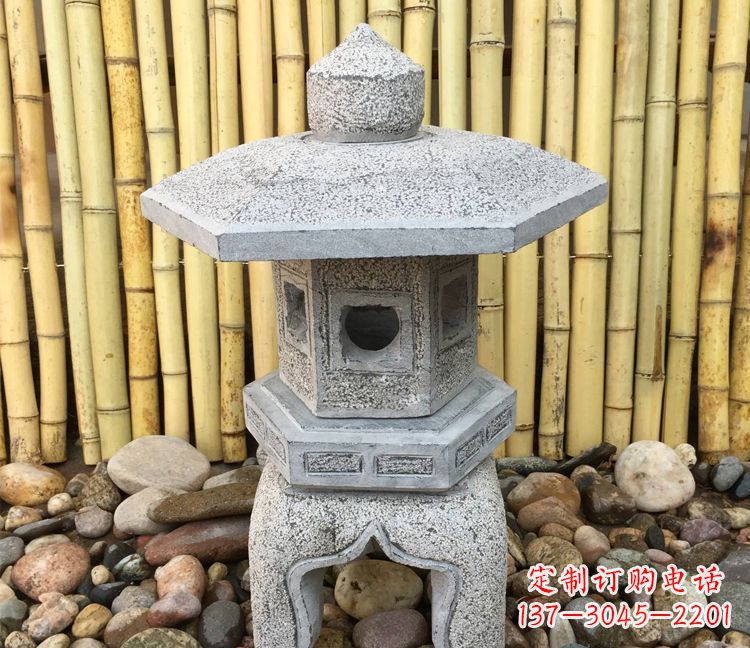 潍坊精美仿古灯笼石雕