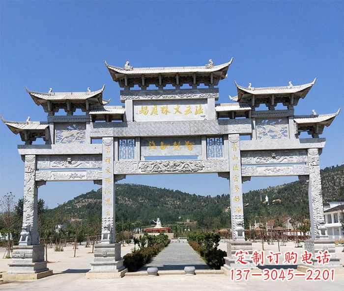 潍坊特色牌坊石雕