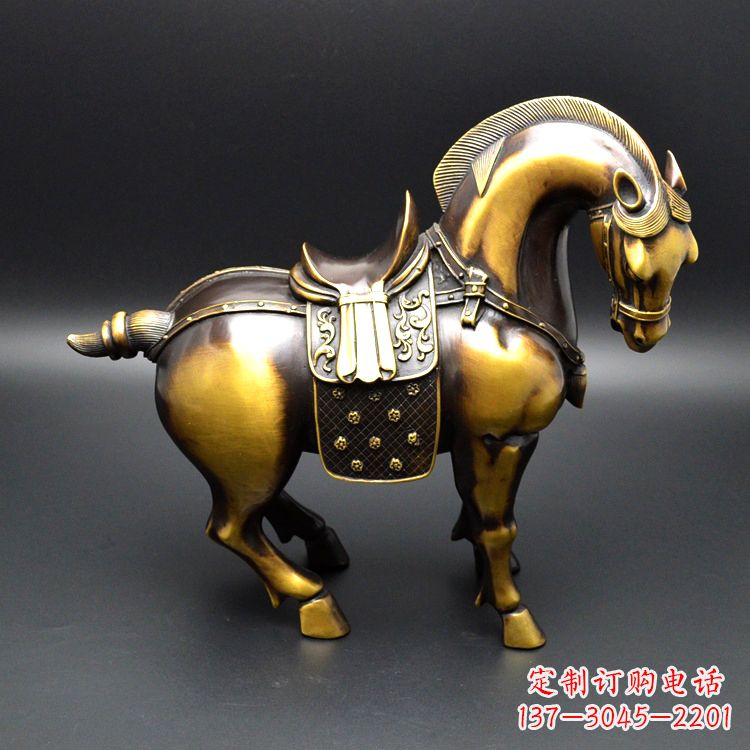 潍坊精美仿古铜马雕塑