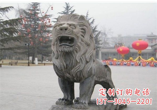 潍坊欧式古典石雕狮子