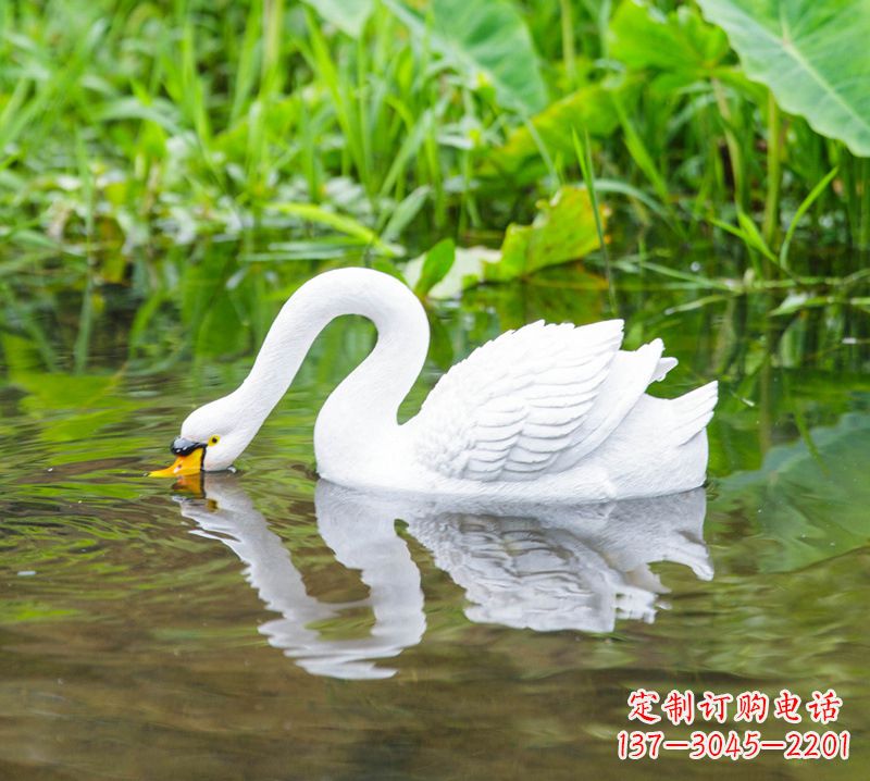 潍坊欧式天鹅石膏雕塑